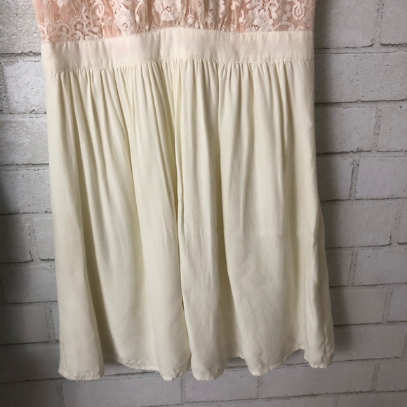 Forever 21 | Ivory Pink Lace Dress Bow Small - Picture 7 of 8